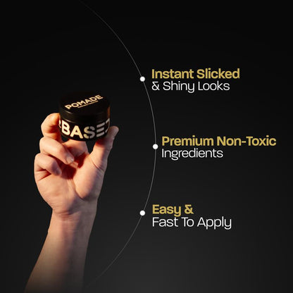 BASED Pomade | Medium Hold & Medium Shine | Simple, Effective, BASED.