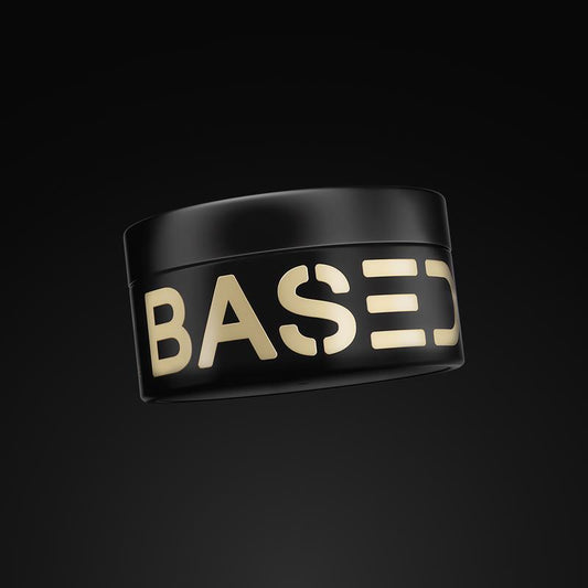 BASED Pomade | Medium Hold & Medium Shine | Simple, Effective, BASED.