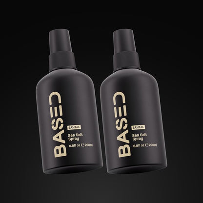 BASED Sea Salt Spray | Instant Volume & Texture | Infused with Kelp Extract & Vitamin B5 | Simple, Effective, BASED.