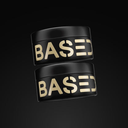 BASED Pomade | Medium Hold & Medium Shine | Simple, Effective, BASED.