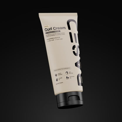 BASED Curl Cream | Instant Definition & Hydration | Simple, Effective, BASED.