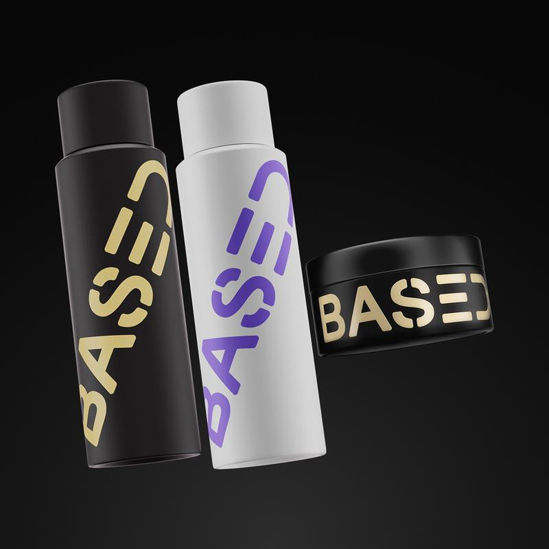 BASED Pomade | Medium Hold & Medium Shine | Simple, Effective, BASED.